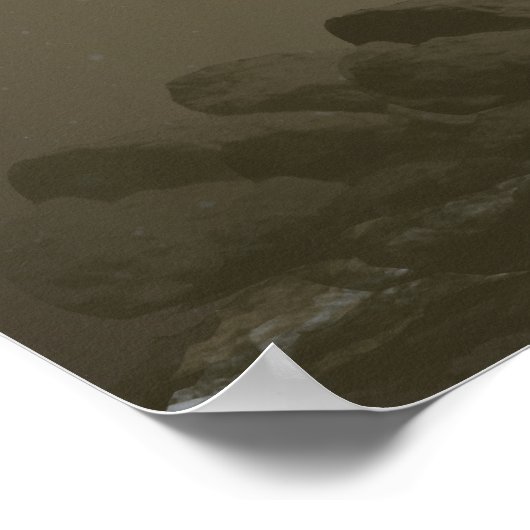 Zwei Walleye Fütternd Poster (Ecke)