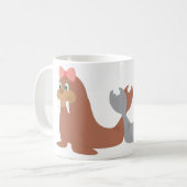 Zwei Walruses Coffee Tasse (Vorderseite Links)