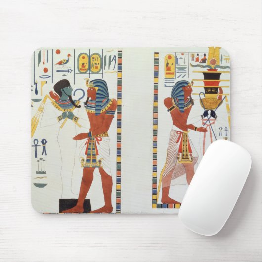 Zwei Wandgemälde von den Gräbern der Könige von Mousepad (Mit Mouse)