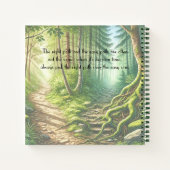 Zwei Wege und Kostenvoranschlag Notizblock (Rückseite)