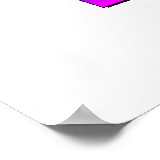 Zwei weibliche Zeichen Poster (Ecke)