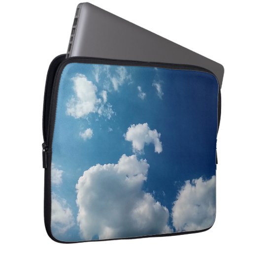 Zwei weiche Wolken Laptopschutzhülle (Vorne Rechts)
