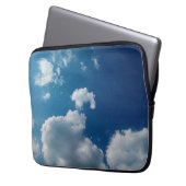 Zwei weiche Wolken Laptopschutzhülle (Vorderseite Links)