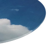 Zwei weiche Wolken Schneidebrett (Ecke)