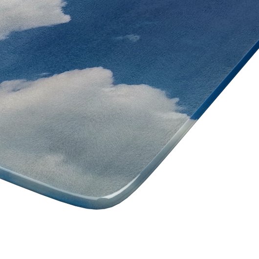 Zwei weiche Wolken Schneidebrett (Ecke)