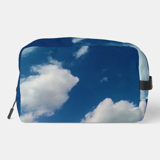 Zwei weiche Wolken Waschbeutel (Rückseite)