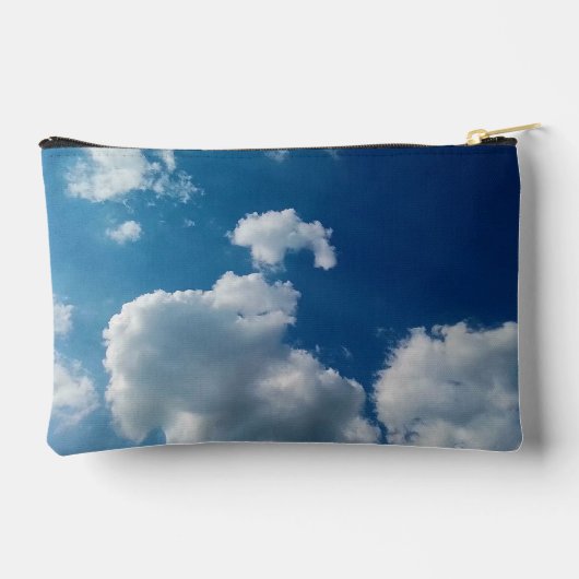 Zwei weiche Wolken Zubehörtasche (Rückseite)