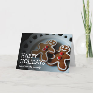 Zwei Weihnachten oder Feiertagslebkuchenmänner