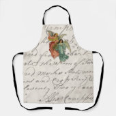 Zwei WeihnachtsAngels - Viktorianischer Schrott Re Schürze (Vorderseite)