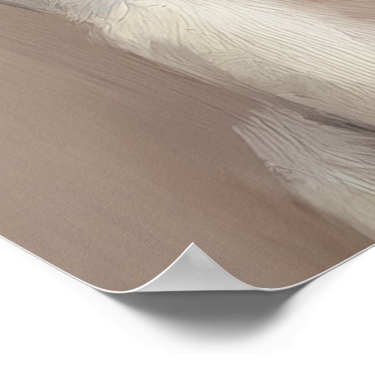 Zwei Weihnachtswelpen Poster (Ecke)