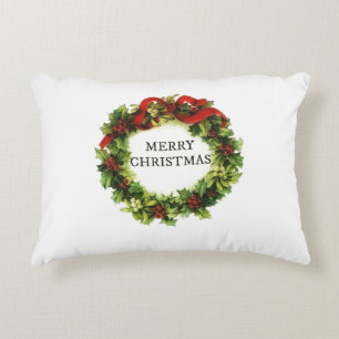 Zwei Weihnachtswünsche Accent Kissen 16" x 12"