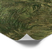 Zwei weiße Schmetterlinge, Van Gogh Fine Art Poster (Ecke)