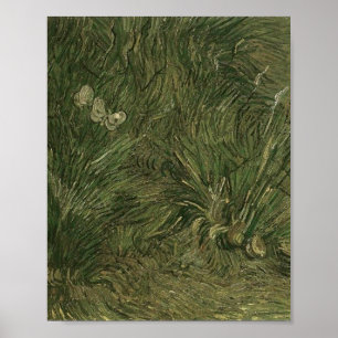 Zwei weiße Schmetterlinge, Van Gogh Fine Art Poster