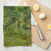 Zwei weiße Schmetterlinge von Vincent van Gogh Geschirrtuch (Viertel Falte)