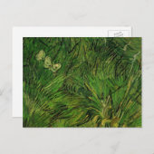 Zwei weiße Schmetterlinge von Vincent van Gogh Postkarte (Vorne/Hinten)