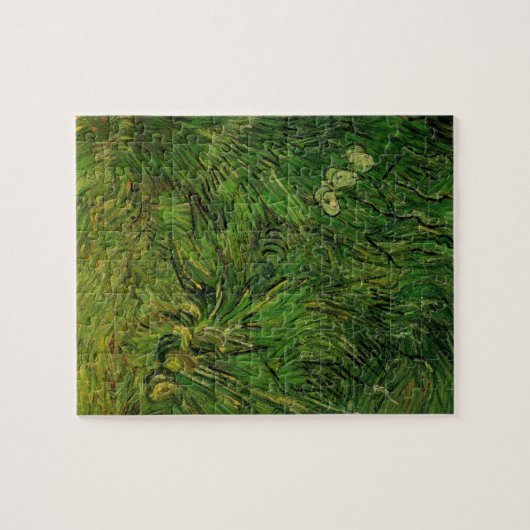 Zwei weiße Schmetterlinge von Vincent van Gogh Puzzle (Horizontal)