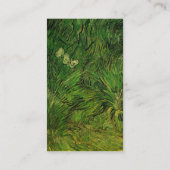 Zwei weiße Schmetterlinge von Vincent van Gogh Visitenkarte (Rückseite)