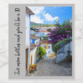 Zwei weitere Flaschen und du wirst 10! Weinetikett (Einzelnes Label)