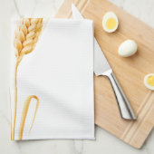 Zwei Weizenohren Geschirrtuch (Viertel Falte)