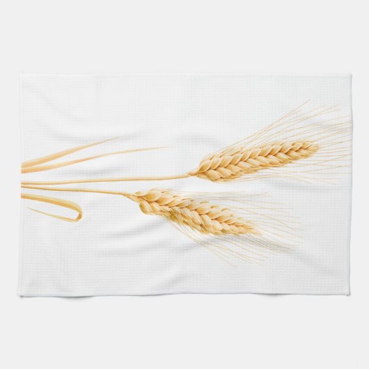Zwei Weizenohren Geschirrtuch (Horizontal)