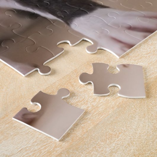 Zwei Welpen Bostons Terrier Puzzle (Seite)