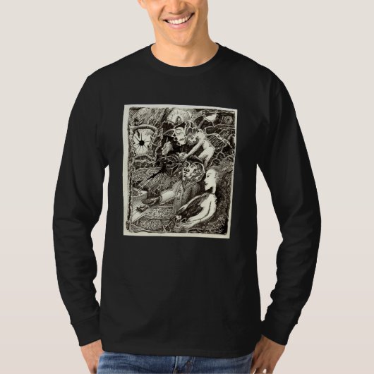 Zwei Welten, durch Brian Benson. T-Shirt (Vorderseite)