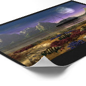 Zwei Welten Poster (Ecke)