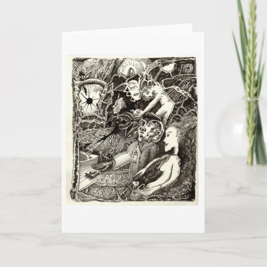 Zwei Welten von Brian Benson Karte (Vorderseite)