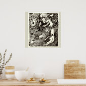 Zwei Welten von Brian Benson Poster (Küche)