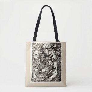 Zwei Welten von Brian Benson Tasche