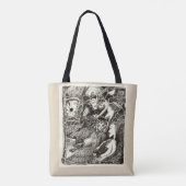 Zwei Welten von Brian Benson Tasche (Rückseite)