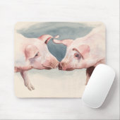 Zwei wenig Piggies 2012 Mousepad (Mit Mouse)