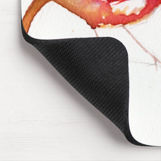 Zwei wenige Tinten-Vögel 2014 Mousepad (Ecke)