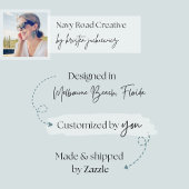 Zwei weniger Fische an der Meeresküste Begrüßungsz Poster