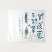 Zwei weniger Fische im Hintergrund der Hochzeit im Wandteppich (Vorderseite (Horizontal))