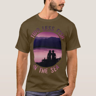 Zwei weniger Fische im Meer 1 T-Shirt