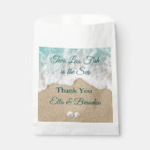 Zwei weniger Fische im Meer Danke Geschenktütchen (Vorderseite)