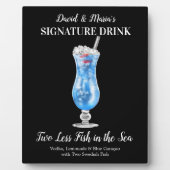 Zwei weniger Fische im Meer ・ diesen Drink PERSONA Fotoplatte (Vorderseite)