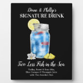 Zwei weniger Fische im Meer ・ diesen Drink PERSONA Fotoplatte (Vorderseite)
