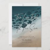 Zwei weniger Fische im Meer | Foto Verlobung Ankündigung (Vorderseite)