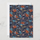 Zwei weniger Fische im Meer Moderne Engagement Par Einladung (Rückseite)