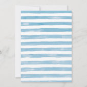 Zwei weniger Fische im Meer Paare Dusche Einladung (Rückseite)