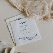 Zwei weniger Fische im Meer Personalisiert Serviette