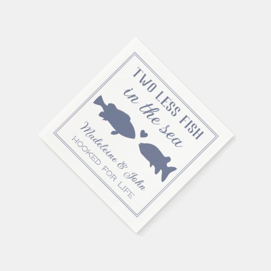 Zwei weniger Fische in der Dusche von Paaren im Me Serviette (Ecke)