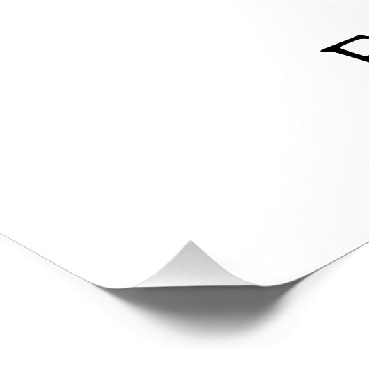 "Zwei werden eins" Hintergrund der Hochzeitsband Poster (Ecke)