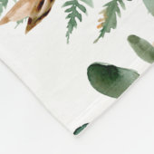 Zwei werden zu einer Bibelverse-Hochzeit Fleecedecke (Ecke)