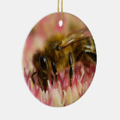 Zwei Western Honey Bees Keramikornament (Rechts)