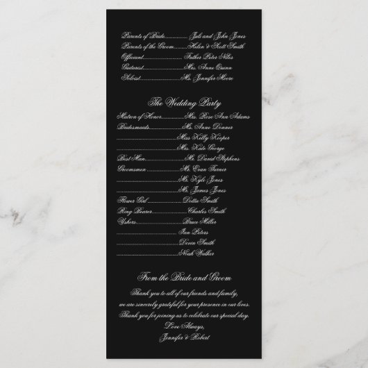 Zwei White Peacocks und das Herz Monogram Programm (Rückseite)