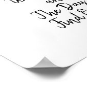 Zwei wichtigste Tage in Ihrem Leben Motivierend Poster (Ecke)