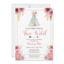 Zwei Wild Boho Girls zum zweiten Geburtstag